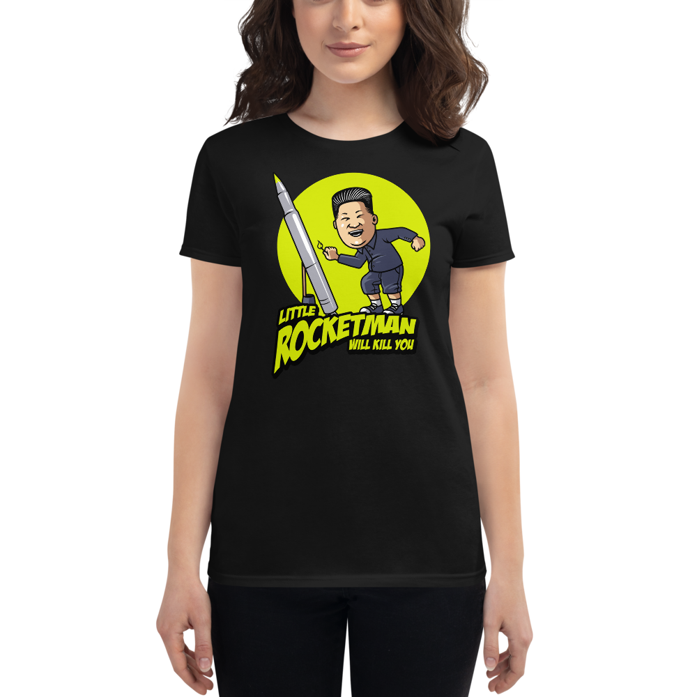 Little Rocketman - Black - Womens